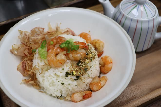 老虎虾茶泡饭 Tiger Shrimp Tea Rice